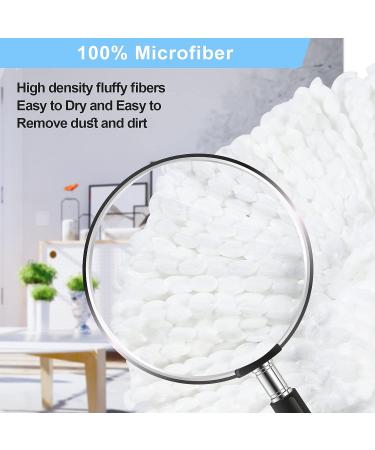 3 Pack Spin Mop Refill Head Replacement for O Cedar EasyWring - Fluffy Microfiber, Machine Washable - Buy Online on GoSupps.com