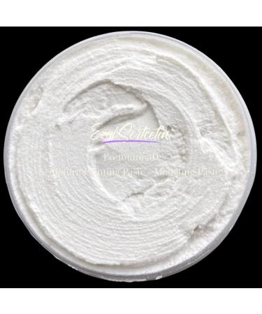 3D Sculpture Painting Paste 6 oz (Metallic White) - Ready to Use Decorative Plaster for Artwork, Stencil, Flowers, Art Relief - Buy Online on GoSupps.com