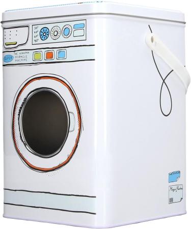 Asixxsix Laundry Detergent Container Large Capacity Metal Laundry Detergent Powder Storage Box with Lid Handle Laundry Detergent Storage Container for Farmhouse Laundry Room Decor Space Saving - Buy Online on GoSupps.com