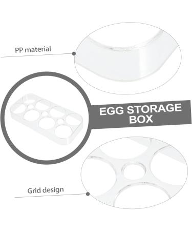 OSALADI 2pcs Egg Storage Box Refrigerator Pallet Storage Crate Egg Container Bins Egg Holder Food Household - Buy Online on GoSupps.com