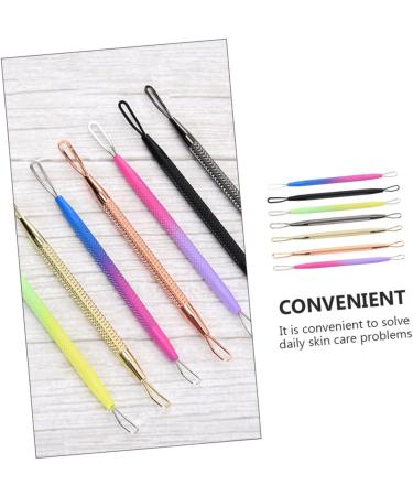 Angoily Cleaning Tools 7pcs Pimple Removal Supply Tools Stainless Mixed Pore Hidden Tool Extractor Needles Comedone Extractor - Buy Online on GoSupps.com