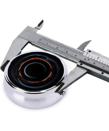 Mysterious Cosmic Black Holes Round Pill Box - 3 Compartment Travel Organizer for Easy Medication Storage - Buy Online on GoSupps.com