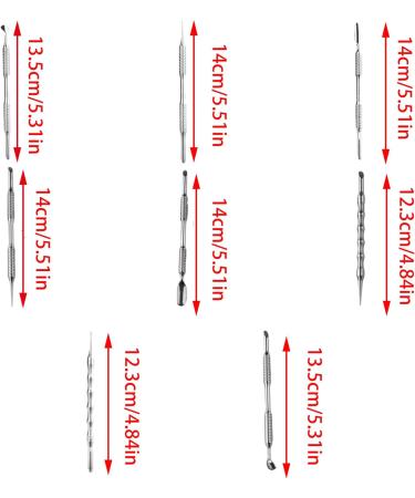 Metal Stainless Steel Cuticle Pusher Manicures Cuticle Remover Professional Nails Care Tool Nail Art Dotting Pen Nail Dotting Pen Set Nail Dotting Pens For Nail Art Nails Dotting Pen And Brushes - Buy Online on GoSupps.com