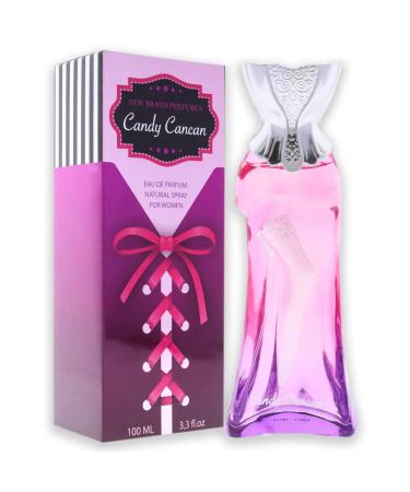 New Brand Perfumes New Brand Candy Cancan Women 3.3 oz EDP Spray 3.3 Fl Oz (Pack of 1) - Buy Online on GoSupps.com