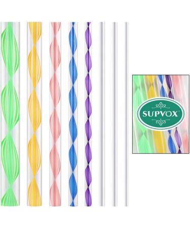 Buy Milist 8-Piece Dotting Rods Set - Dual-Ended Acrylic Twist Sticks for Nail Art Mandala & Coloring | International Shipping Available - Buy Online on GoSupps.com