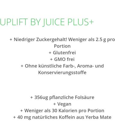 Up Lift by Juice Plus Natural Energy 1 Box of 30 discs - Buy Online on GoSupps.com