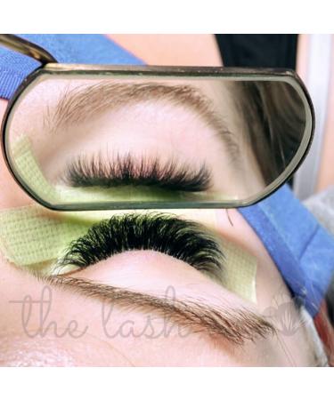 Buy The Lash Co. Xtra Large Lash Extension Mirror - 2.5" Matte Black Pink White Green | Perfect for Professional & Home Use - Buy Online on GoSupps.com