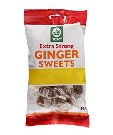 Fitzroy Extra Strong Ginger 100g Box of 12-Fd