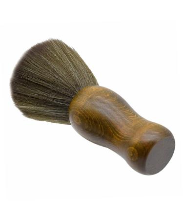 Beavorty 3-Piece Wood Tools Set - Vintage Razor Hair Cleaning & Neck Brush - Salon Quality Hairdressing Brushes - 15.5x3.2cm - Buy Online on GoSupps.com