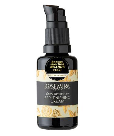Rose Day Cream for Dry Mature Skin for Neck and Face - Oils of Rosehip & Olive and Essential Oils of Bulgarian Rose Neroli and Honey - Age Spots Rosacea Anti-Aging - 1 Month Supply - Made in USA