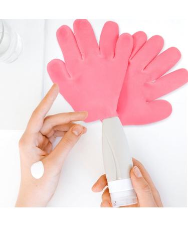 PATKAW 2 Pairs Dry Hand Moisturizing Gloves - Moisturizing Hand Gloves Overnight Moisturizing Gloves Spa Lotion Skin Care Gloves for Dry Hands Women Beauty - Buy Online on GoSupps.com