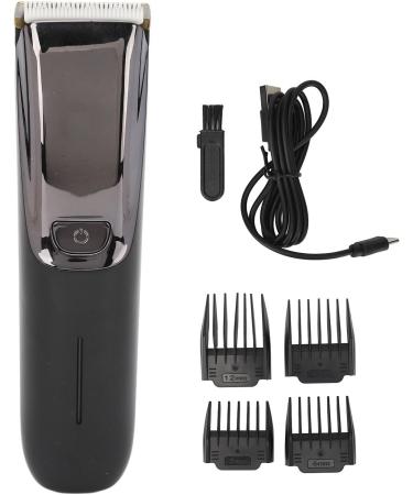 Rechargeable Hair Clipper Set Electric Hair Trimmer with 4 Guided Combs Hair Cutting Clipper USB Electric Hair Clipper for Home Salon Haircut Grooming Set - Buy Online on GoSupps.com