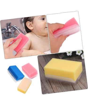 NUOBESTY 3pcs Shower Pressure Scrubber Brushes Set - Exercising Tools for Body Massage & Baby Bathing - Buy Online on GoSupps.com