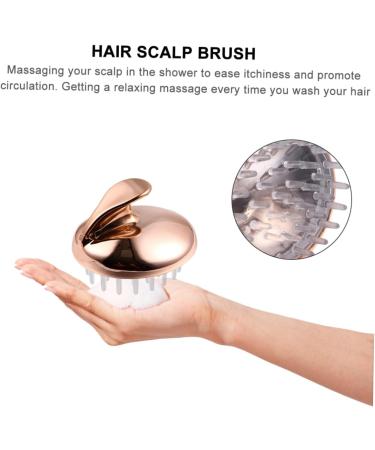 Gatuida 4pcs Shampoo Massage Comb Set - Round Head Gripper Brushes for Deep Cleaning & Scalp Care | Ideal for Hair Treatment - Buy Online on GoSupps.com