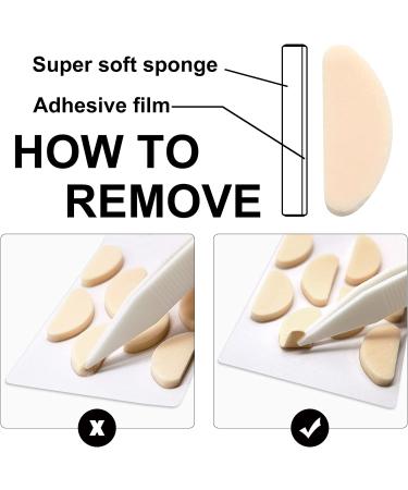 Dadop 48 Pairs of Glasses Nose Pads  Eyeglass Nose Pads Soft Foam Self-Adhesive Nose Pads  Sponge Anti-Slip (Black) - Buy Online on GoSupps.com