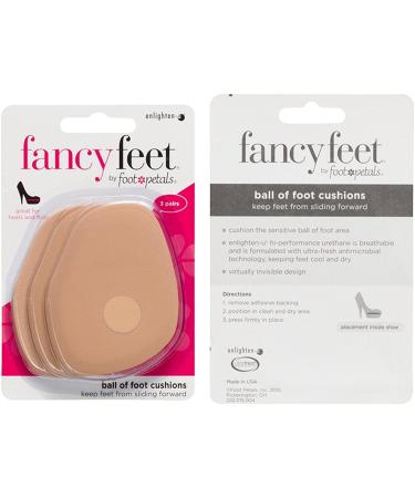 Foot Petals Ball of Foot Cushion - Khaki, One Size | Comfort and Support for Your Feet - Buy Online on GoSupps.com