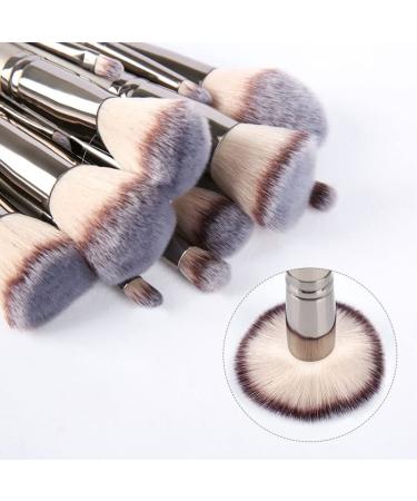 15-Piece Makeup Brush Set - Loose Powder Foundation & Eye Shadow Brushes | Premium Beauty Tools for Professional & Everyday Use - Buy Online on GoSupps.com