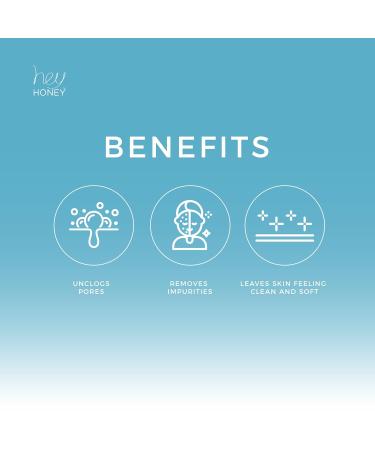 Hey Honey Skincare Be Clear Acne Routine | Daily Active Cleansing Face Wash | Youth & Young Adults, Blemishes Prone | Propolis & Gentle Exfoliating Acids | Fast & Long Lasting Oil Control | 5 fl oz - Buy Online on GoSupps.com