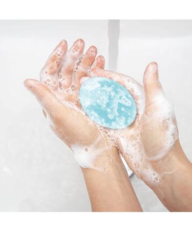 4PCS Soft Silicone Face Scrubber Set for Gentle Facial Exfoliation and Pore Cleansing - Buy Online on GoSupps.com