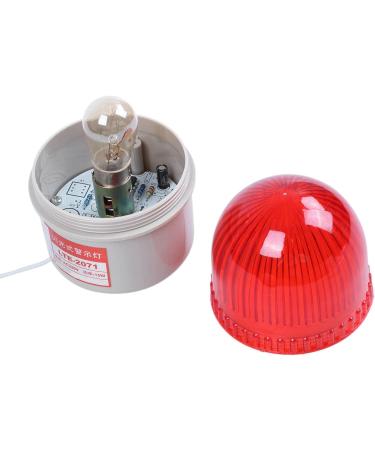 TAMOSH 4X AC 220V 15W Red Light Industrial Signal Column Flash Warning Light - International Shipping Available - Buy Online on GoSupps.com