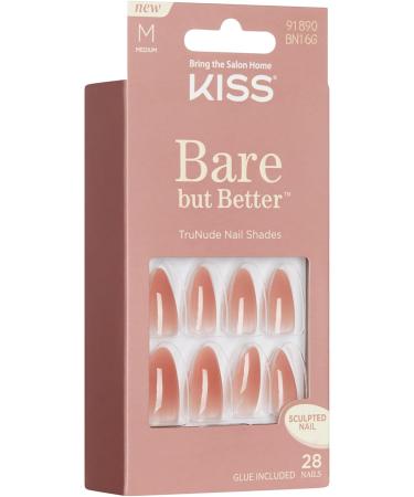 KISS Bare-But-Better Nails - Fairest Nude 31 Ct. - Buy Online on GoSupps.com