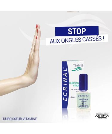 Ecrinal Vitamin Nail Strengthener 10ml - Buy Online on GoSupps.com