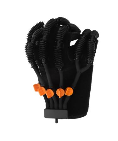 Finger Rehabilitation Trainer Robot Gloves Hand Wrist Exerciser Glove Soft Resin Fibre Finger Training Orthotics Rehabilitation Part L Size(Left Hand)