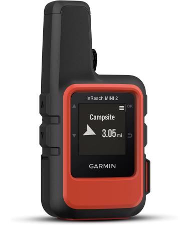 Garmin inReach Mini 2 - Lightweight Compact Satellite Communicator for Hiking - Orange - Buy Online on GoSupps.com