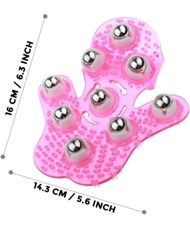 JAYIOLA 3x Massage Gloves with 9 Rotating Balls - Versatile Massage for Face Neck Back Chest Stomach Legs & Feet | International Shipping Available - Buy Online on GoSupps.com