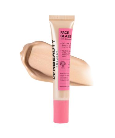 Innbeauty Project Face Glaze Skin Barrier Protect & Glow Moisturizer with Ceramides & Hydrating Actives 0.85 OZ (25ml)