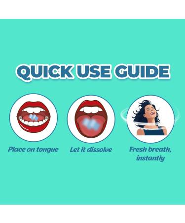 Mountain Breeze Oral Hygiene Mouth Freshener Sugar Free Spear Mint Flavoured Breath Strips (24 Strips Each Cassatte)-Pack of 1(3 Cassette) New - Buy Online on GoSupps.com