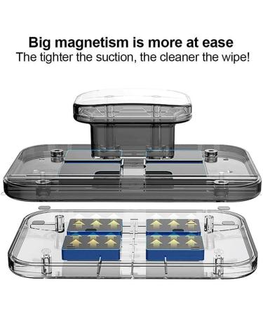 Magnetic Window Glass Cleaner Household Cleaning Tool Window Wiper Magnet Double Magnetic Brush Glass For Washing J1W1 Side Tool - Buy Online on GoSupps.com