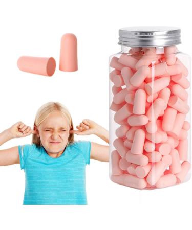 Noise Cancelling Ear Plugs Sound-Proof Noise Reduction Ear Plugs | High Decibel Ear Plugs Slow Rebound Warm Cotton for Sleeping Studying Aviere Cherry Blossom Powder 120 Pieces - Buy Online on GoSupps.com