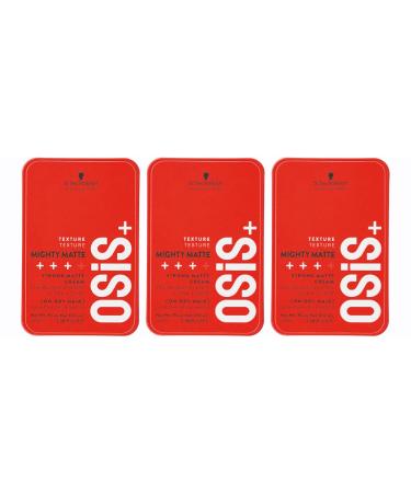 Schwarzkopf Schwarzkopf Professional - OSIS+ Pack of 3 Mighty Matte 100ml Ultra Strong Mattifying Cream