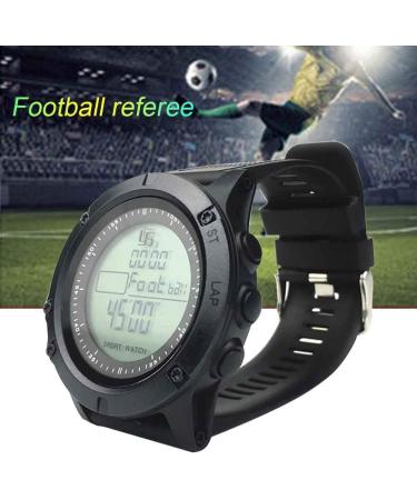 EMVANV Referee Timer Stopwatch for Sports Game - Black | Digital Countdown Soccer Watch - Buy Online on GoSupps.com