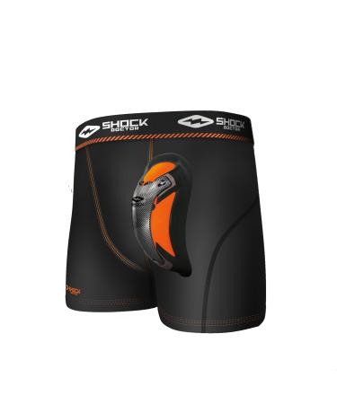 Shock Doctor Men's Ultra Pro Boxer Compression Shorts with Ultra