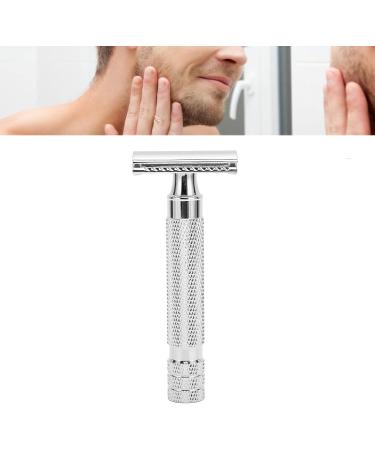 Jenngaoo Vintage Safety Razor for Men | Classic Metal Manual Razor - Perfect Home Barber Gift - Buy Online on GoSupps.com