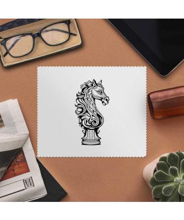 Knight Chess Piece Microfiber Lens Cleaning Cloths Ideal for Glasses & Screens | International Shipping Available - Buy Online on GoSupps.com