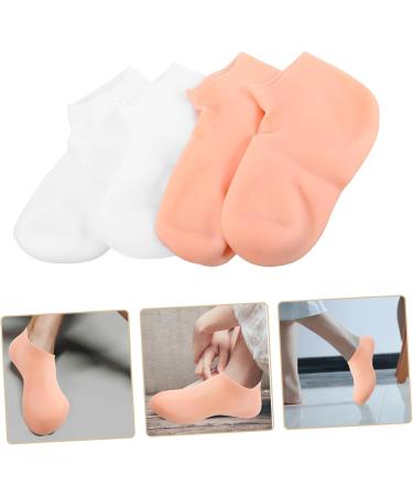 FRCOLOR 6 Pairs Exfoliating Moisturizing Socks Cosmetic Moisturizing Socks Dry Feet Socks Cosmetics Socks Spa Socks for Dry Feet Moisturizing Lotion Reusable Socks Sebs Girl Gel Pedicure - Buy Online on GoSupps.com