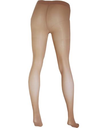 Truform Sheer Maternity Pantyhose 15-20 mmHg Compression | Tummy Support | 20 Denier | Beige X-Tall | 2 Count - International Shipping Available - Buy Online on GoSupps.com
