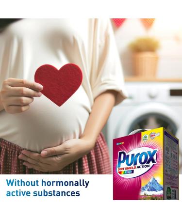 PUROX Color Laundry Powder (142 Washes) for Colored Textiles Box of 10 kg - Buy Online on GoSupps.com