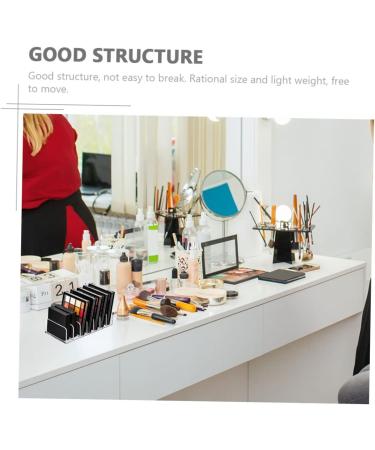 DRESSOOS 2pcs Cosmetic Bracket Eye Shadow Rack Pressed Powder Storage Rack Makeup Rack Makeup Stand Household - Buy Online on GoSupps.com