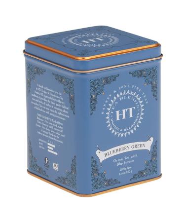 Harney & Sons HT Tea Blend Blueberry Green 20 Sachets 1.4 oz (40 g)