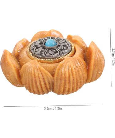 Buy Beaupretty Hand Exercise Player - Mini Lotus Flower Wood Carving Ornament for Home Decor & Relaxation - Buy Online on GoSupps.com