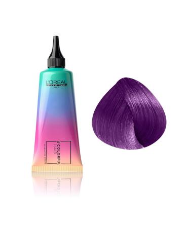 L'Or al Professionnel Colorfulhair Purple Violet - 90 ml (1 Pack) | International Shipping Available - Buy Online on GoSupps.com