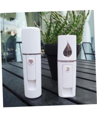 VINTORKY Facial Spray Mist Nano Mist Sprayer Facial Sprayer Facial Spa Steamer Nano Facial Mister White - Buy Online on GoSupps.com