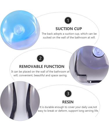 Housoutil 12pc Razor Holder & Shaver Organizer | Suction Cup Clothes Hanger & Stand for Efficient Storage - International Shipping Available - Buy Online on GoSupps.com