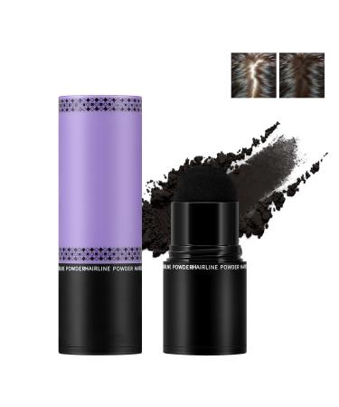 Boobeen Root Touch Up Hair Powder Stick Root Cover Up for Gray Hair Coverage Hairline Shadow Powder for Thinning Hair for Women 01#