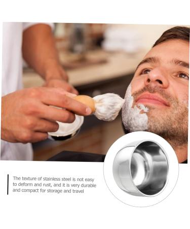 Buy Minkissy 16 Stk Stainless Steel Shaving Bowl Set - Metal Soap Cup Foam Shell for Smooth Shaving - Perfect Gift Tools for Men - 7.4x7.4cm - Buy Online on GoSupps.com