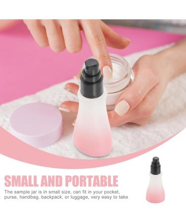 Beavorty terrarium face cream lotion jar cosmetic sample containers sample jars small jar cosmetic jar refillable cream container lotion container Glass travel filling cream bottle - Buy Online on GoSupps.com